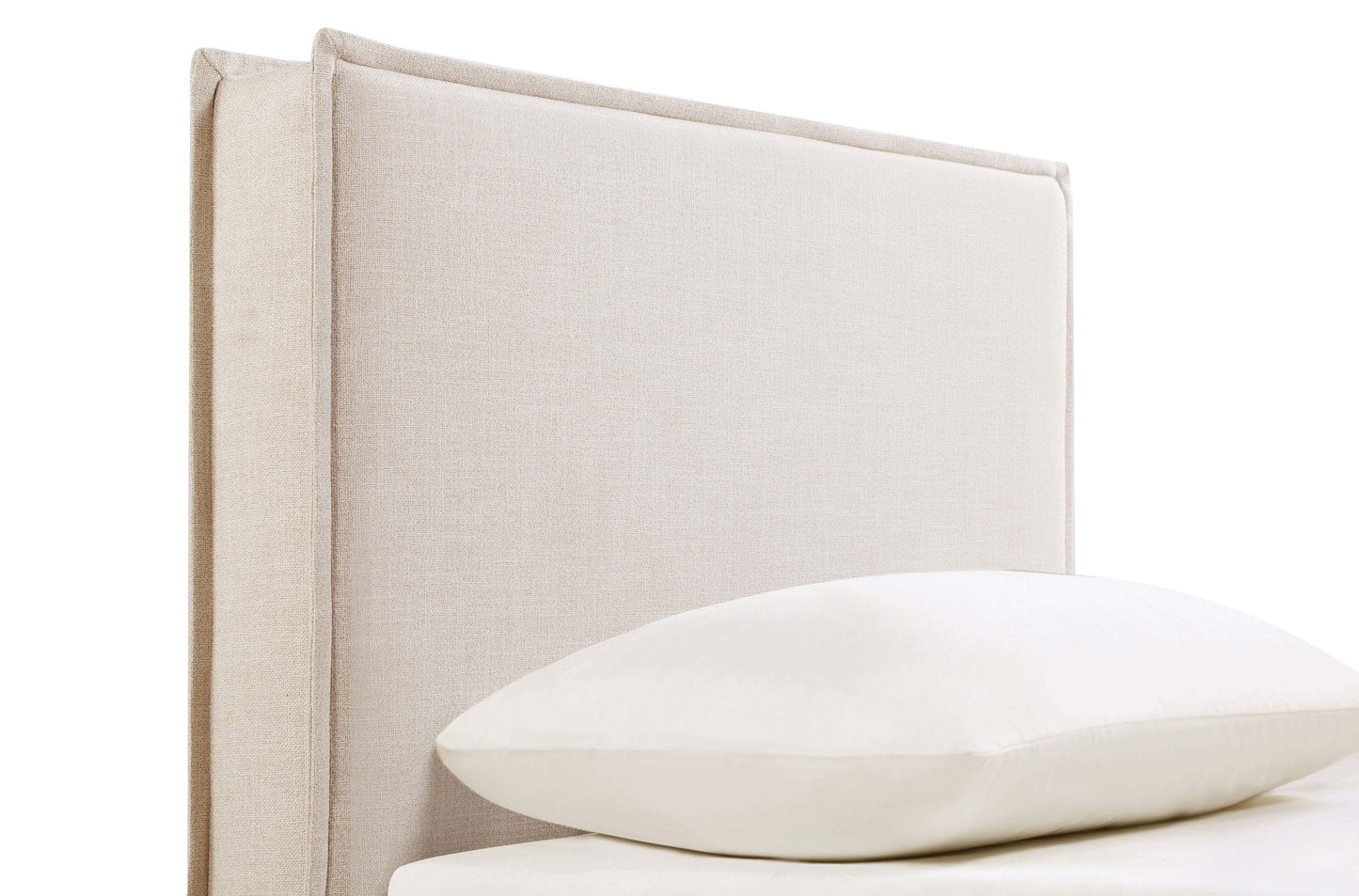 Izzy Upholstered Twin Panel Headboard Sand