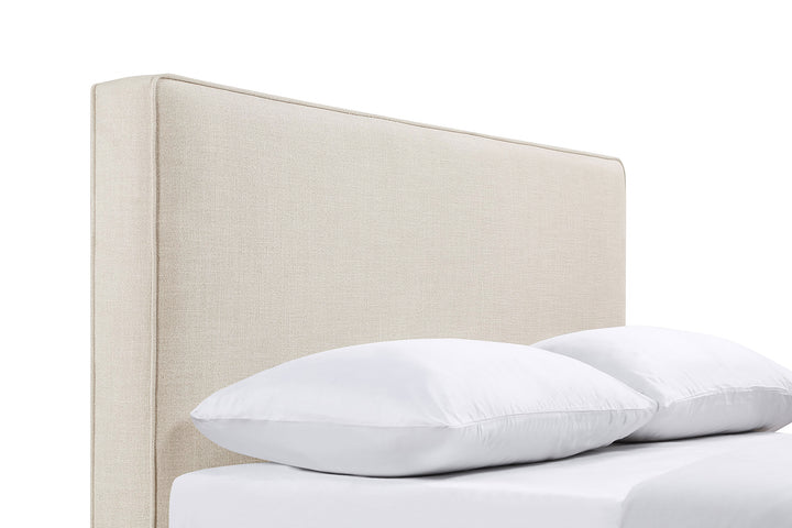 Kosmo Upholstered King Panel Headboard Sand