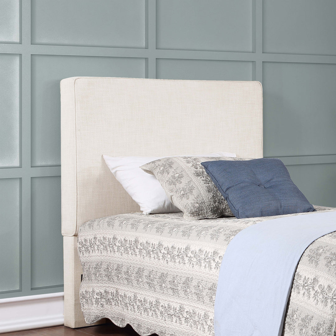 Kosmo Upholstered Twin Panel Headboard Sand