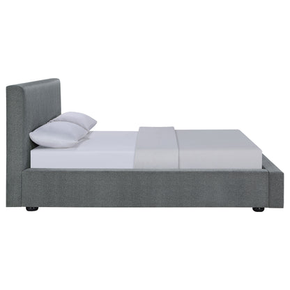 Gregory Upholstered Full Panel Bed Graphite