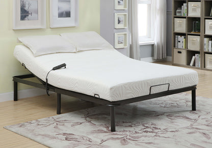 Harding Twin Long Adjustable Bed Base Black