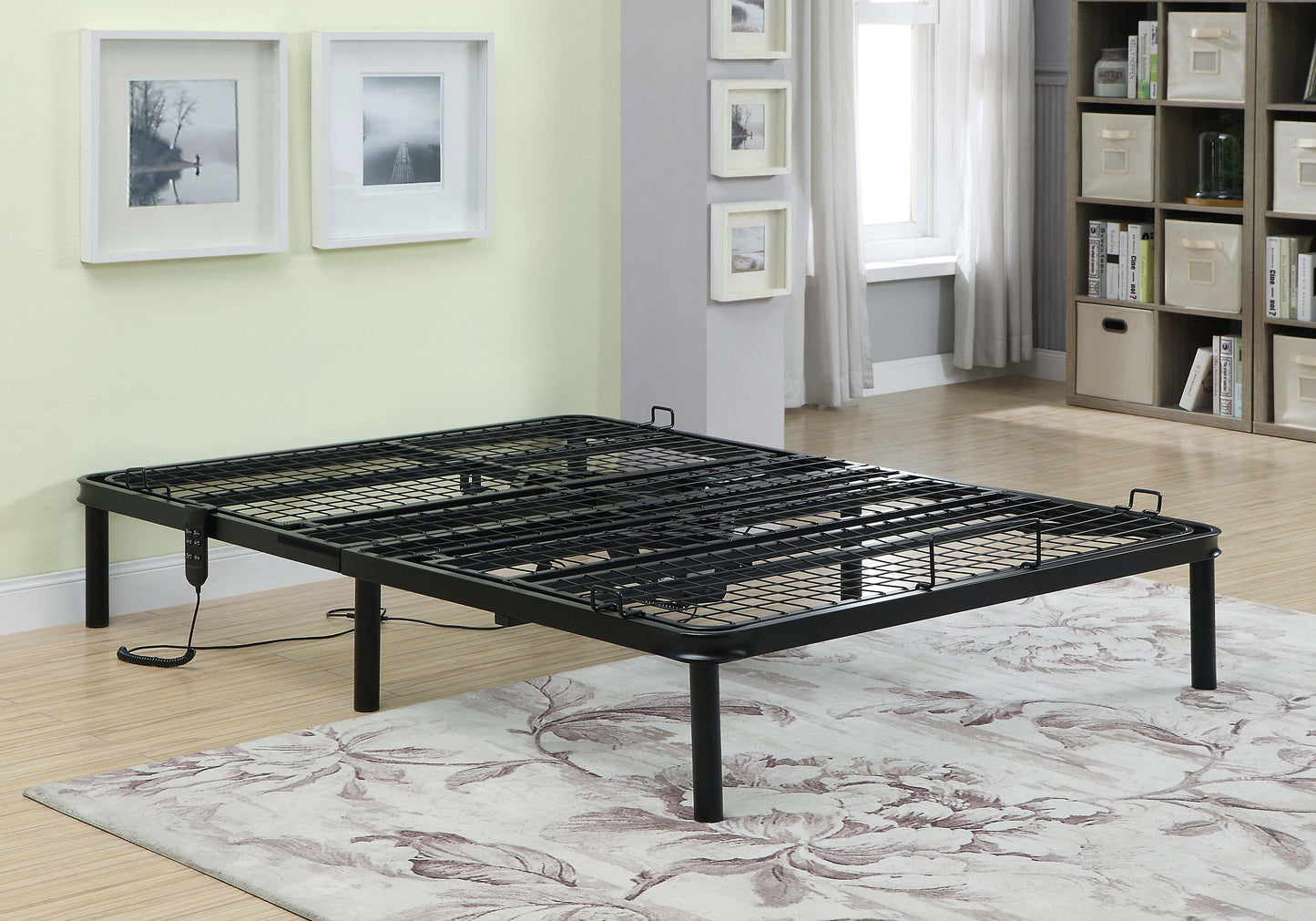 Harding Twin Long Adjustable Bed Base Black