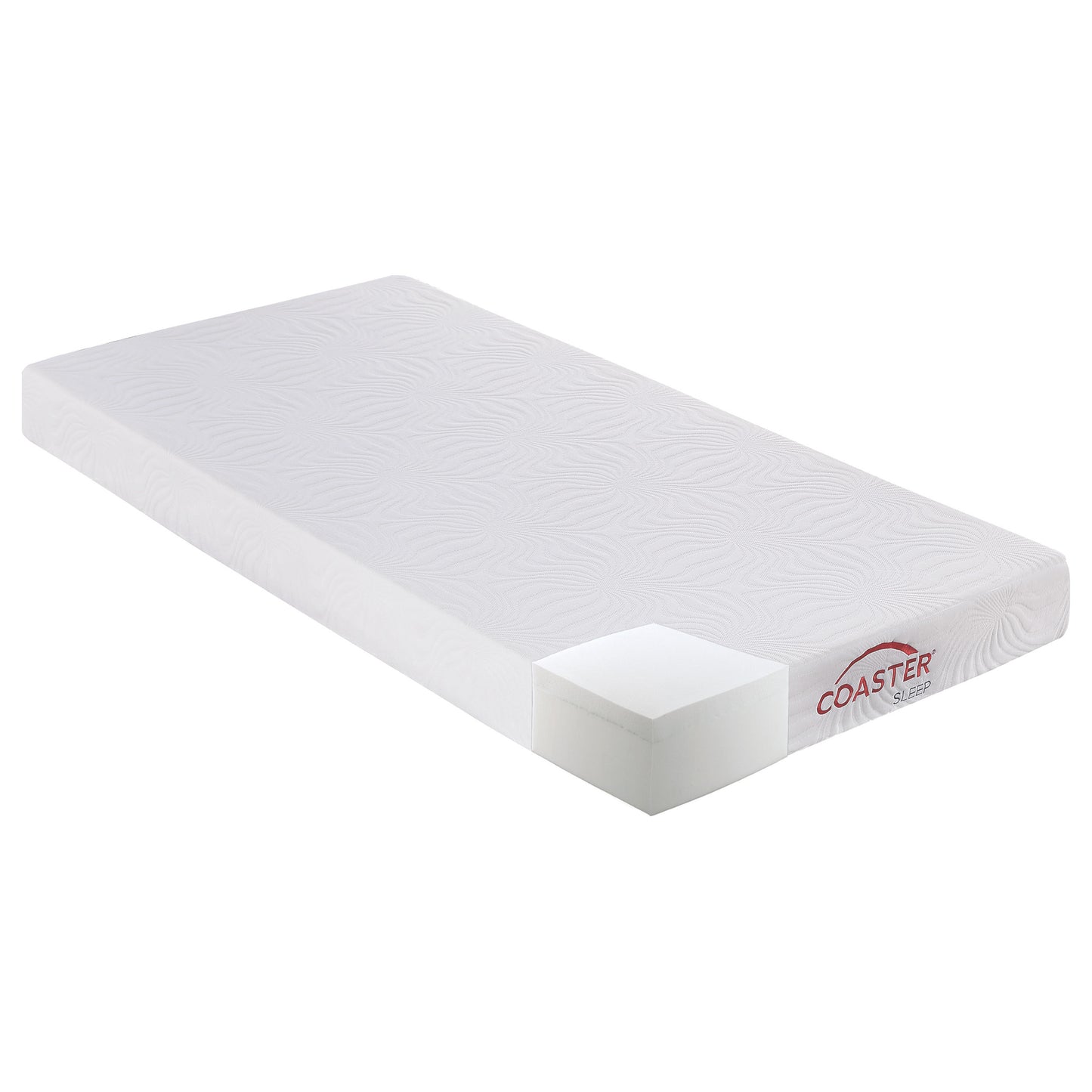 Joseph 6" Twin Memory Foam Mattress White