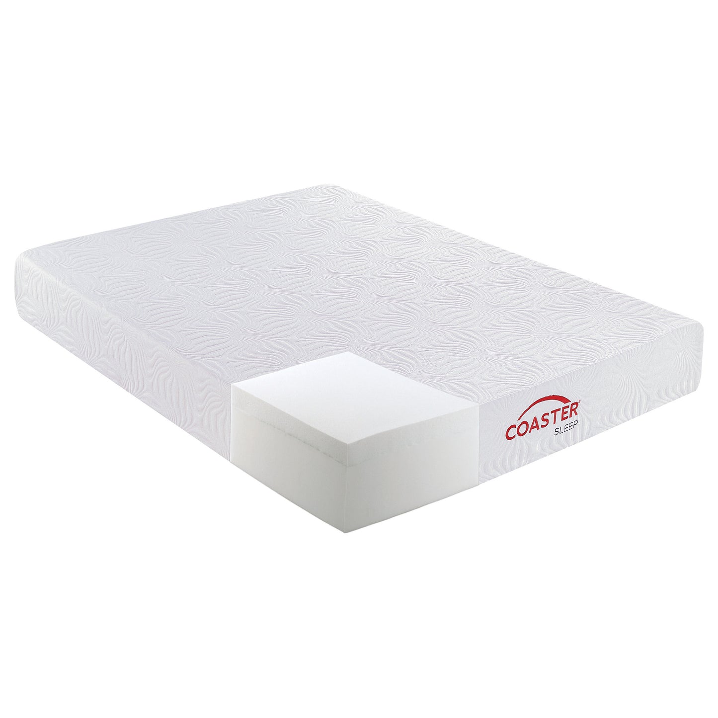 Key 10" Full Memory Foam Mattress White