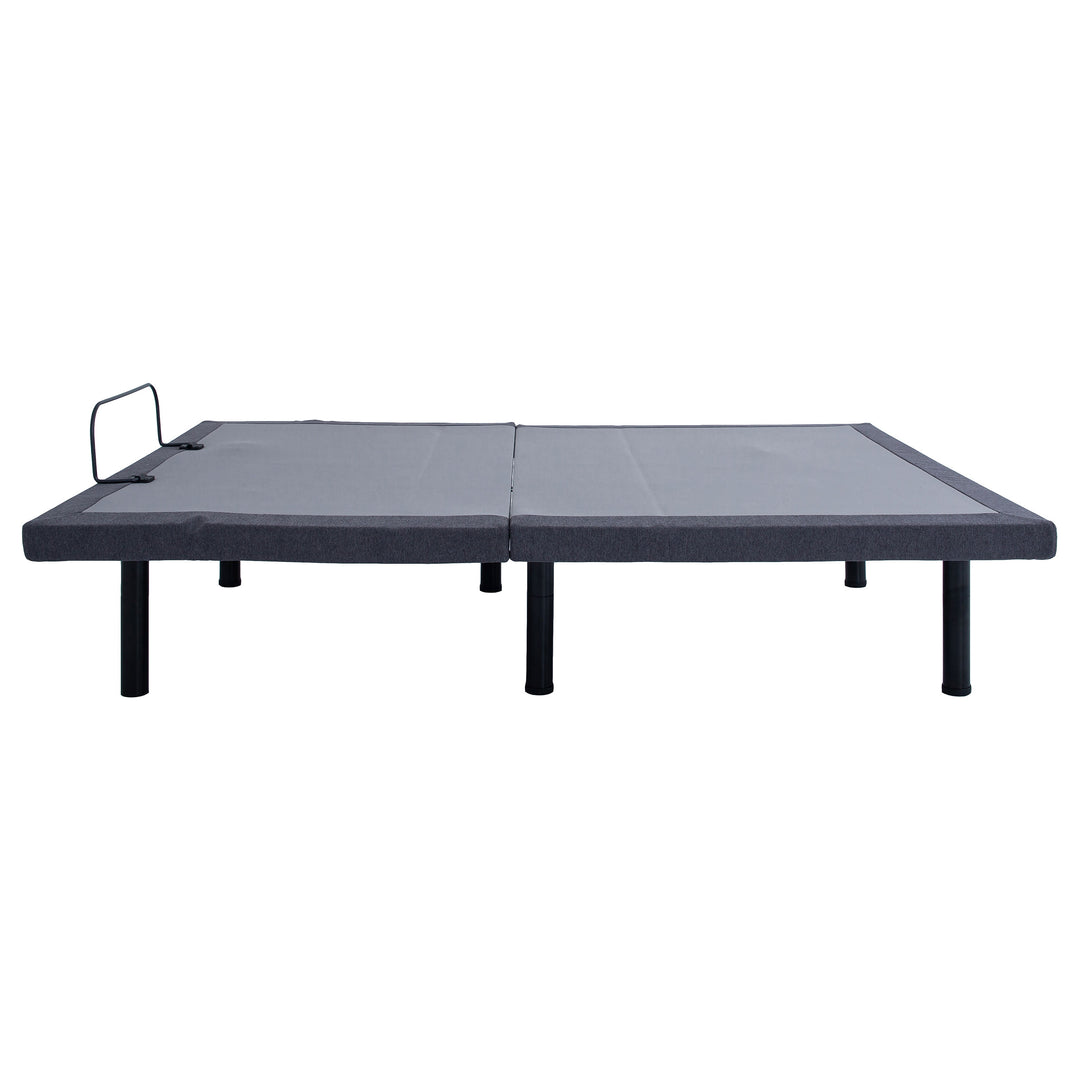 Clara Twin Extra Long Adjustable Bed Base Grey and Black