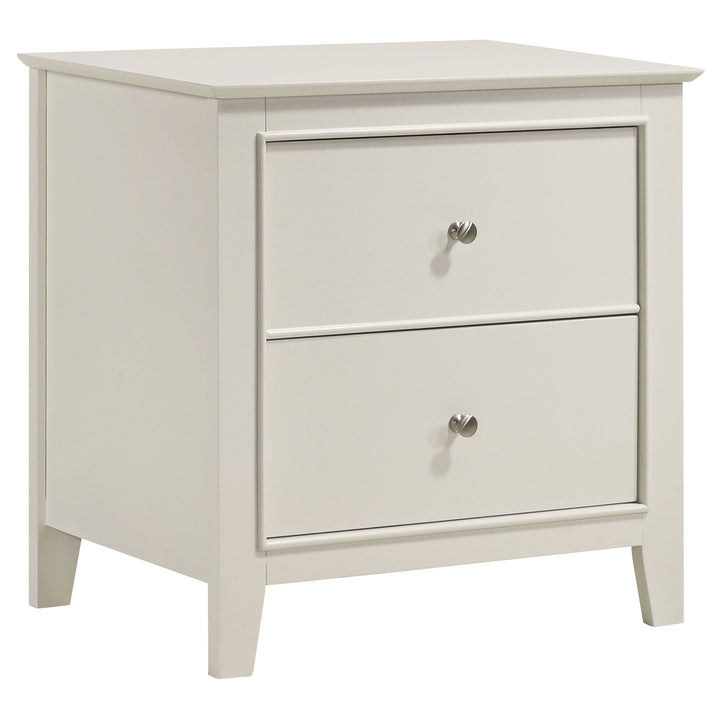 Selena 2-drawer Youth Nightstand Cream White