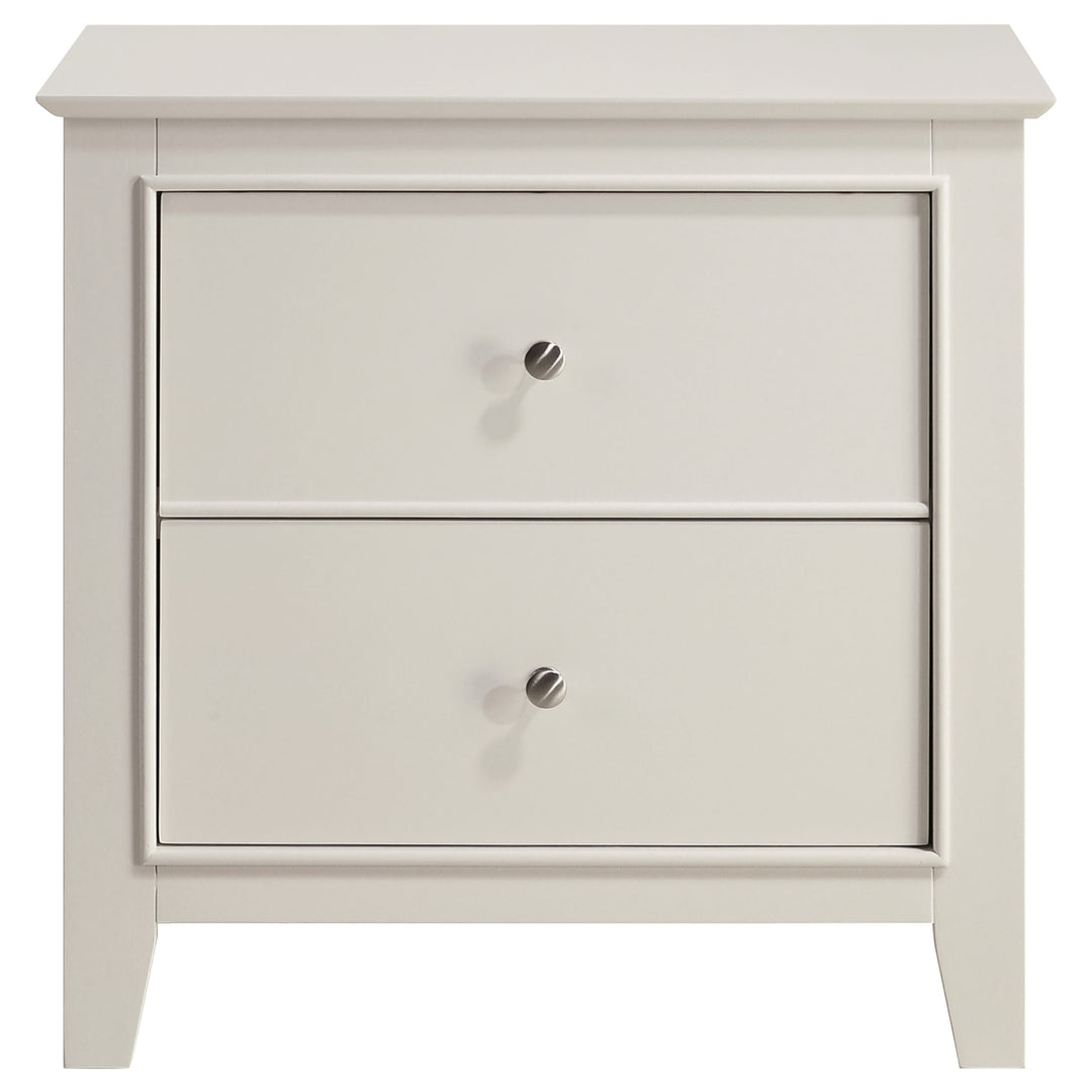 Selena 2-drawer Youth Nightstand Cream White