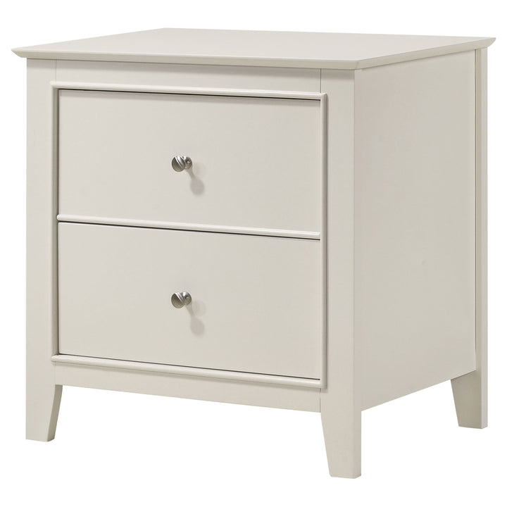 Selena 2-drawer Youth Nightstand Cream White