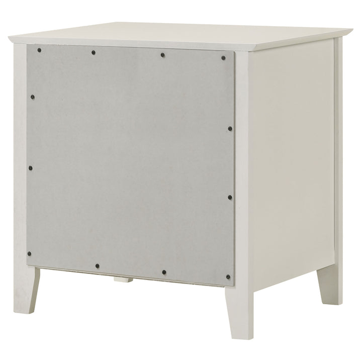 Selena 2-drawer Youth Nightstand Cream White