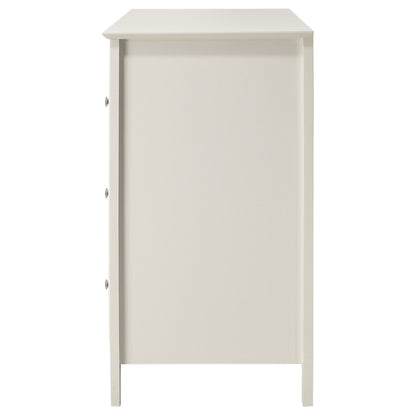 Selena 6-drawer Dresser Cream White