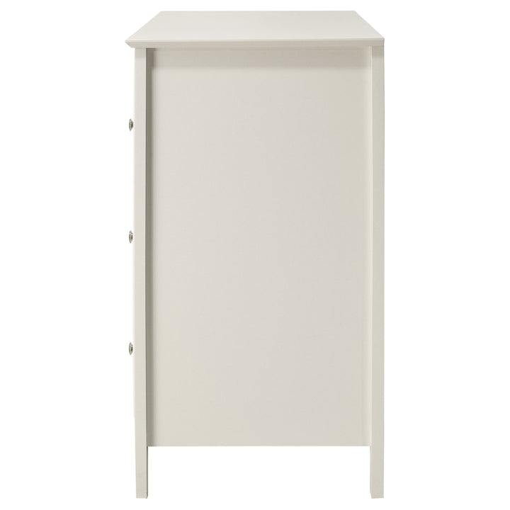 Selena 6-drawer Dresser Cream White