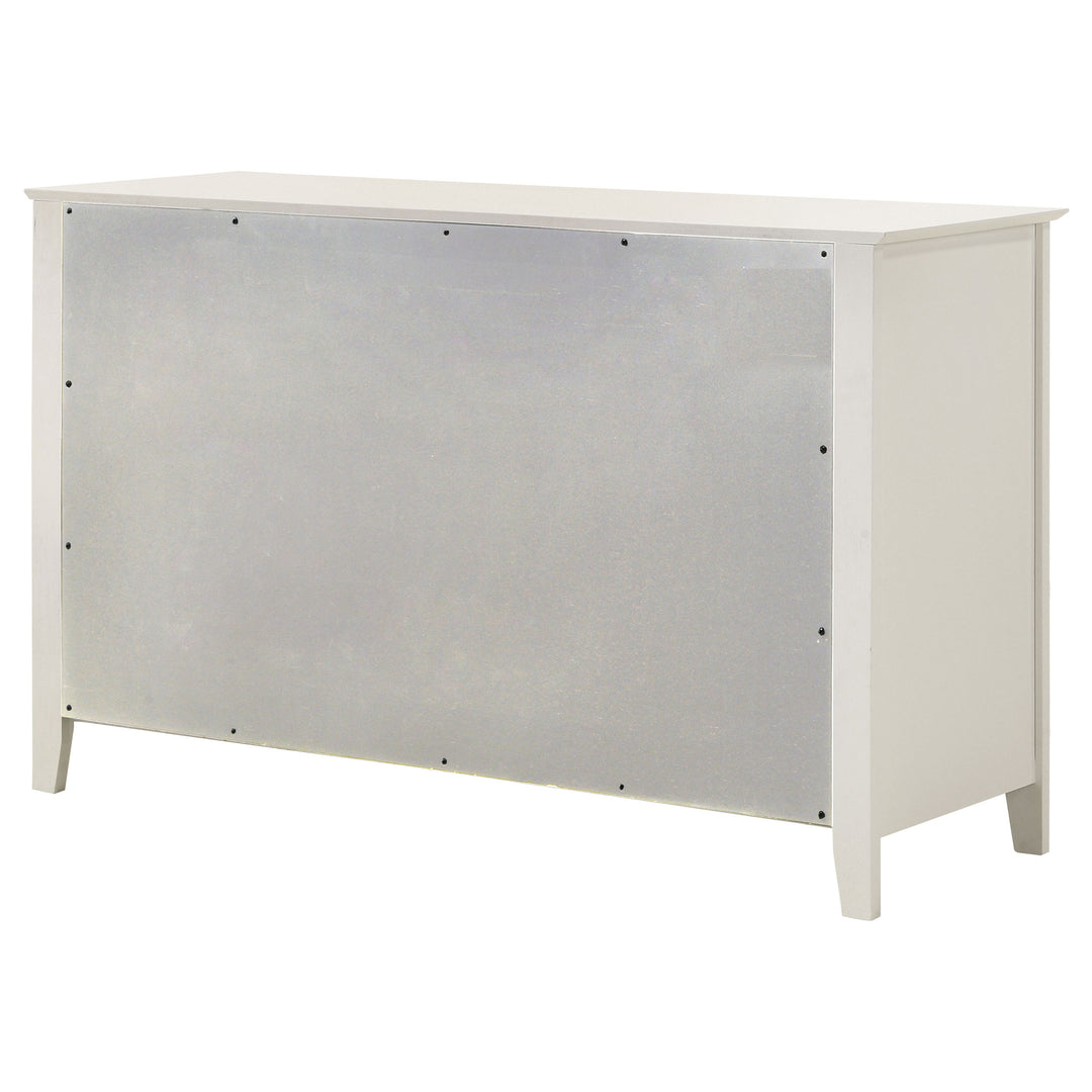 Selena 6-drawer Dresser Cream White