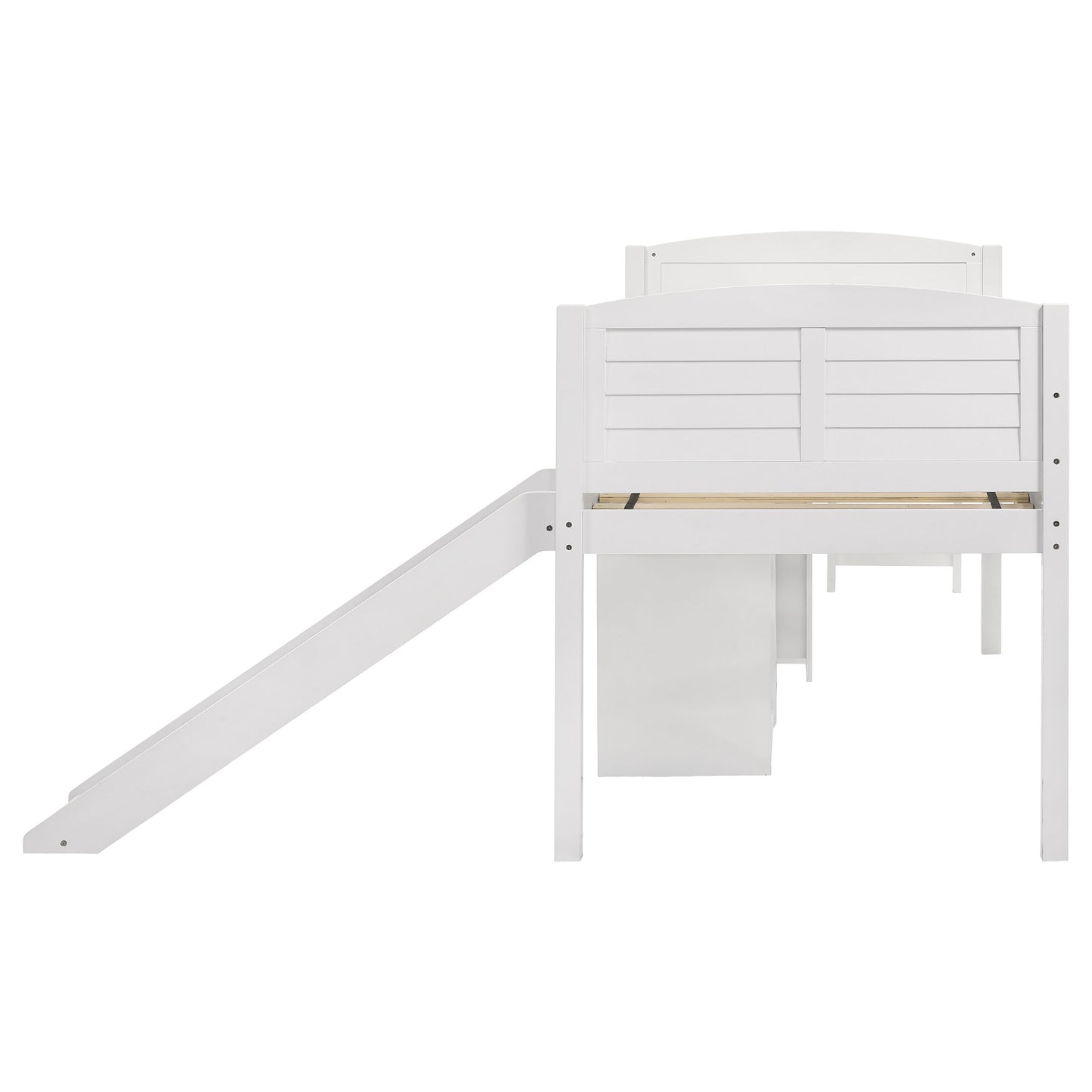 Millie Twin Workstation Loft Bed White