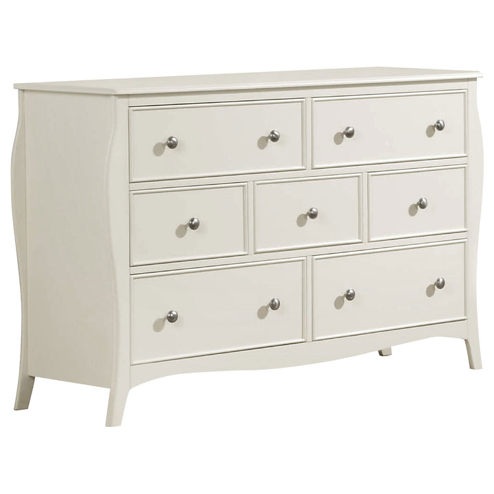 Dominique 4-piece Twin Bedroom Set Cream White