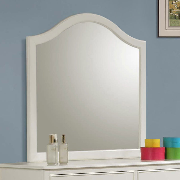 Dominique Dresser Mirror Cream White