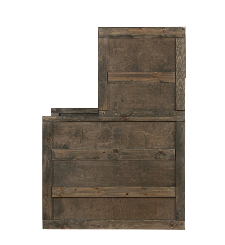 Wrangle Hill 4-drawer Stairway Chest Gunsmoke