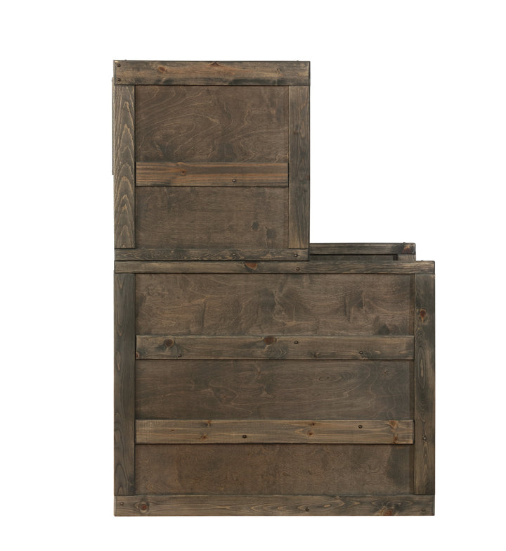 Wrangle Hill 4-drawer Stairway Chest Gunsmoke