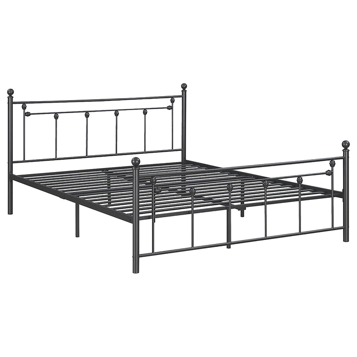 Canon Metal Full Open Frame Bed Gunmetal