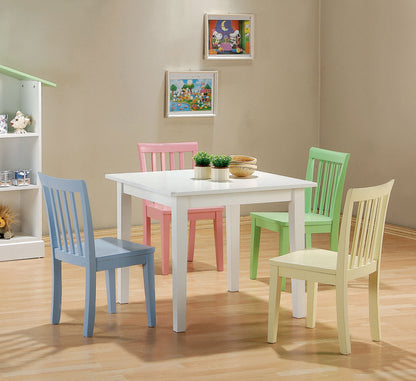 Rory 5-piece Kids Table and Chairs Set Multi Color