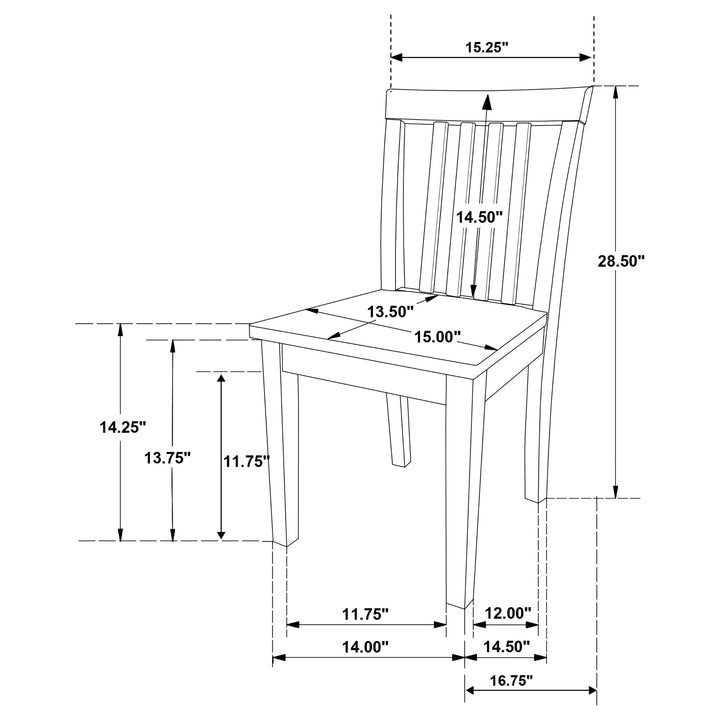 Rory 5-piece Kids Table and Chairs Set Multi Color