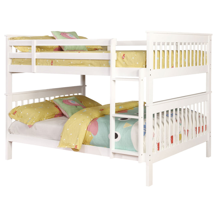 Chapman Wood Full Over Full Bunk Bed White