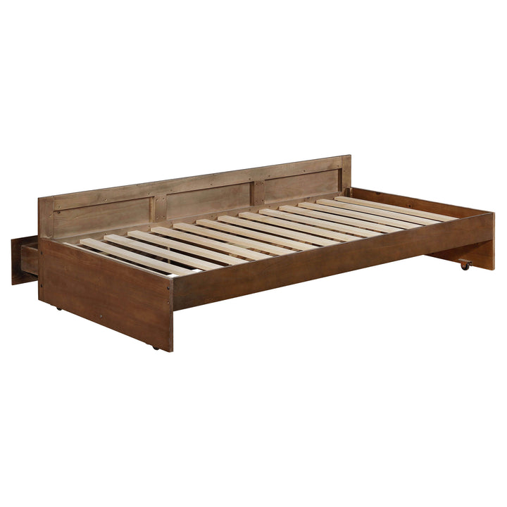 Atkin 3-drawer Twin XL Over Queen Bunk Bed Weathered Walnut