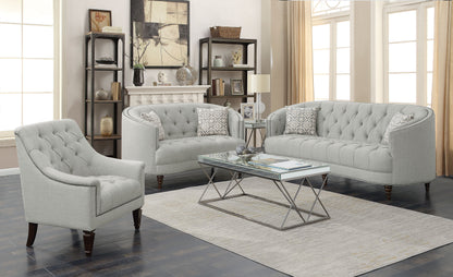 Avonlea Beige Three-Piece Living Room Set