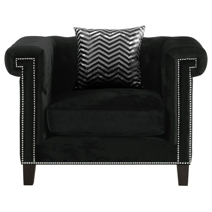 Reventlow Tufted Chair Black