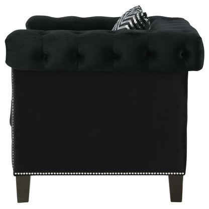 Reventlow Tufted Chair Black