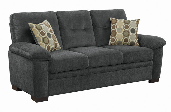 Fairbairn Upholstered Sofa Charcoal