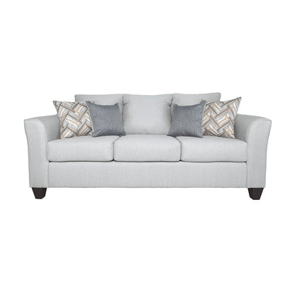 Salizar Upholstered Track Arm Fabric Sofa Grey Mist