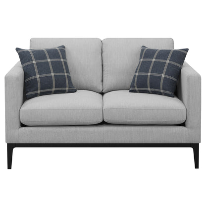 Apperson 2-piece Living Room Set Grey