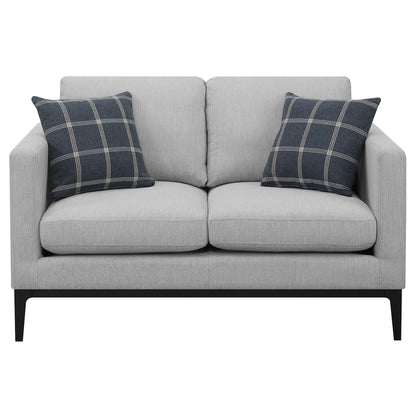 Apperson 3-piece Living Room Set Grey