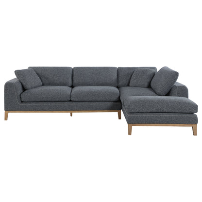 Persia 2-piece Modular Sectional Grey