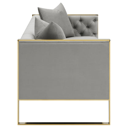 Eastbrook Tufted Back Sofa Grey