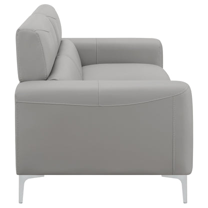 Glenmark Track Arm Upholstered Sofa Taupe