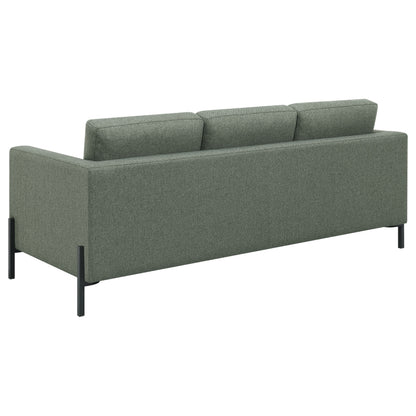 Tilly 3-piece Upholstered Track Arms Sofa Set Sage