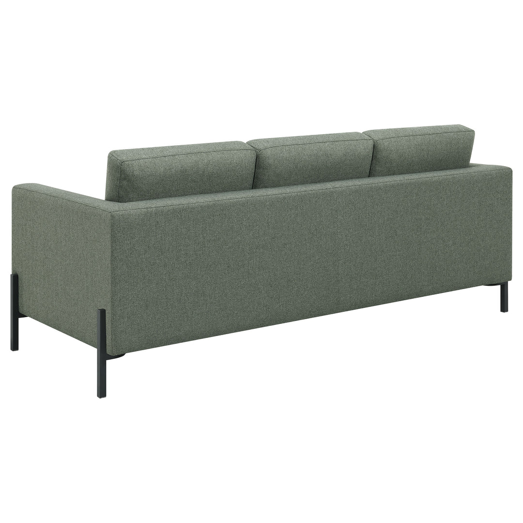 Tilly Upholstered Track Arms Sofa Sage