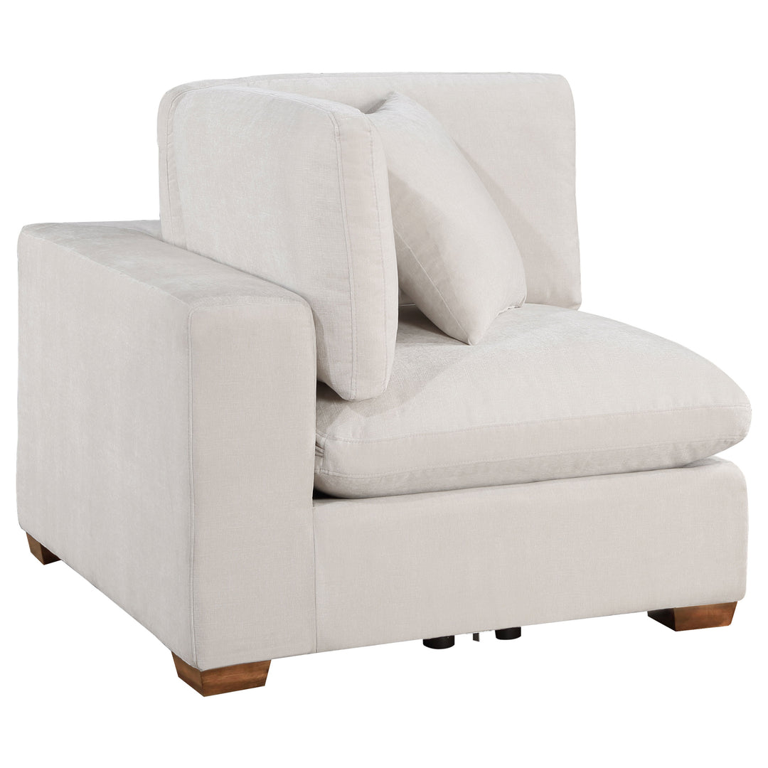 Lakeview Upholstered Corner Chair Ivory