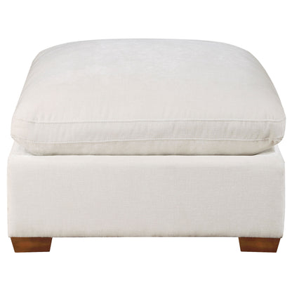 Lakeview Upholstered Ottoman Ivory