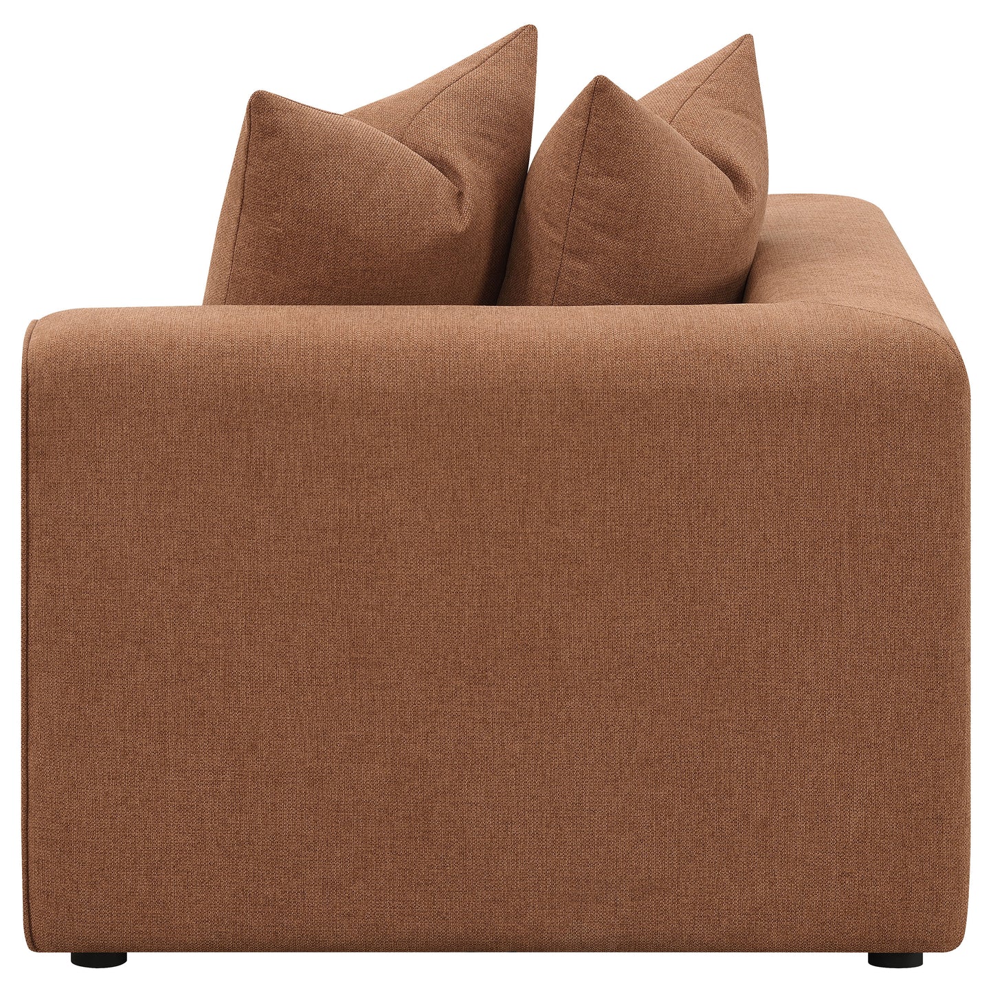 Jennifer Upholstered Corner Terracotta