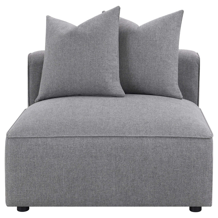 Jennifer 6-piece Tight Seat Modular Sectional Grey