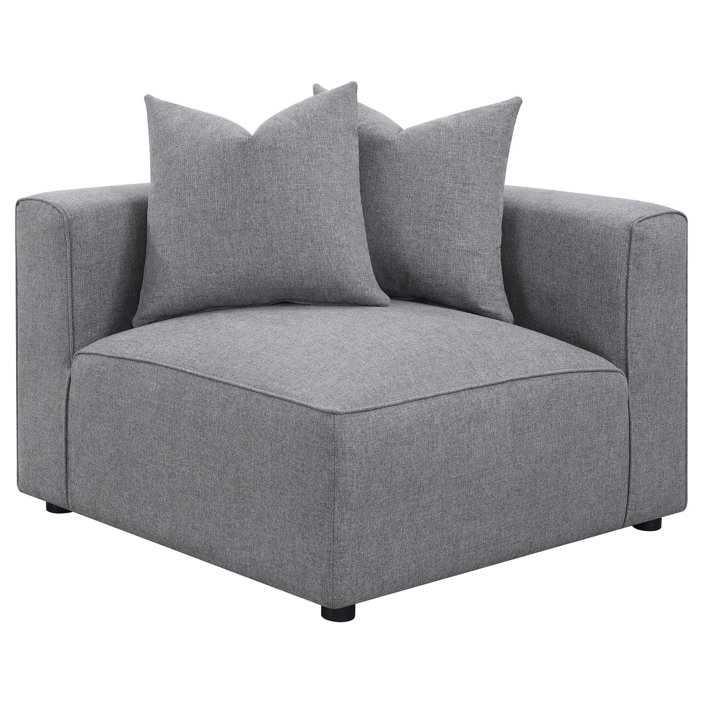 Jennifer 6-piece Tight Seat Modular Sectional Grey