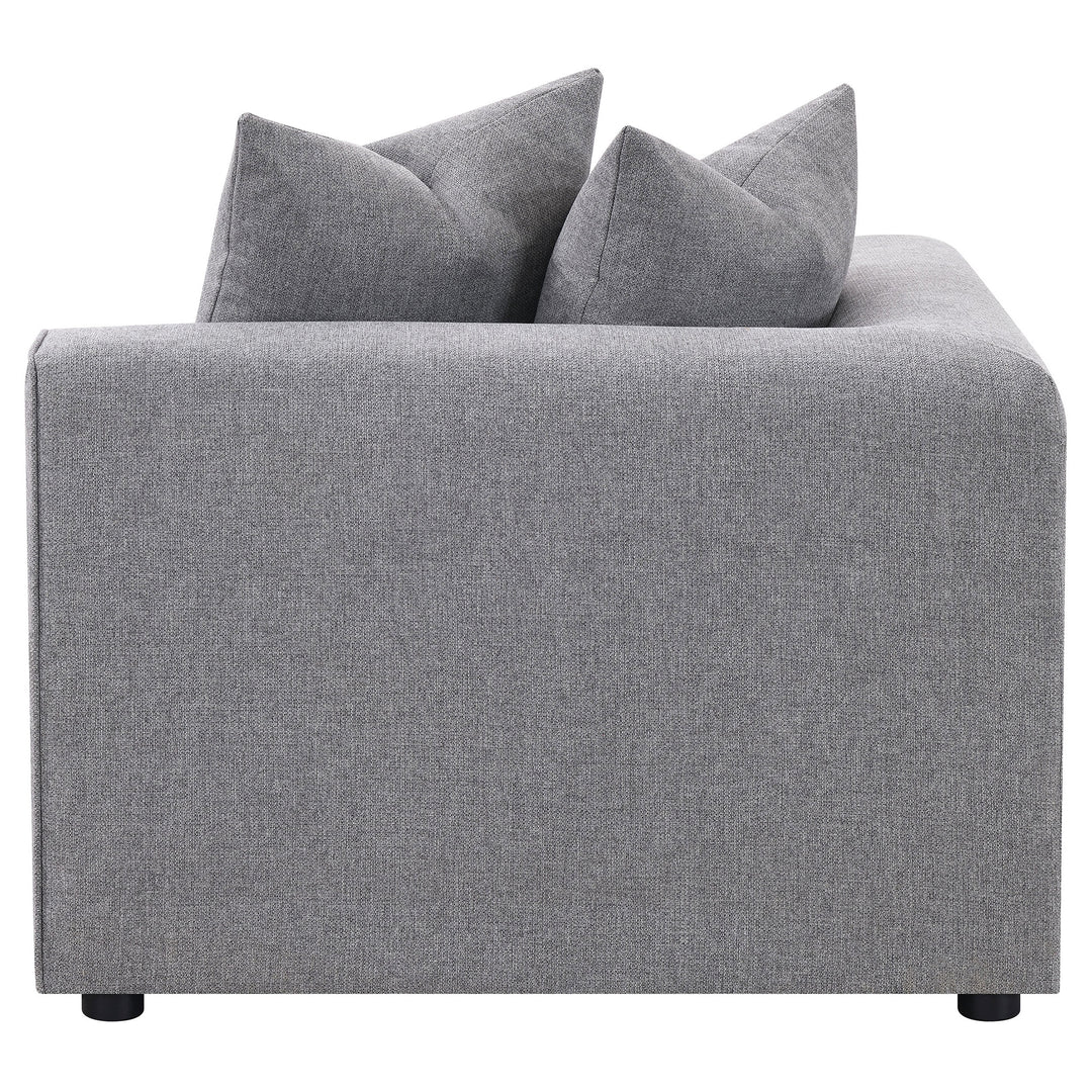 Jennifer Tight Seat Corner Chair Grey