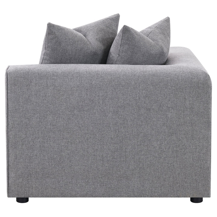 Jennifer Tight Seat Corner Chair Grey