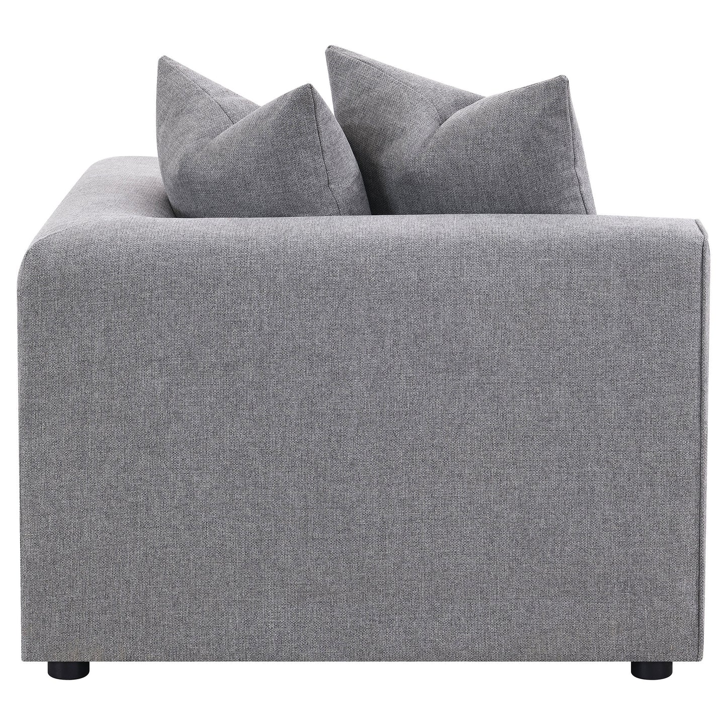 Jennifer Tight Seat Corner Chair Grey