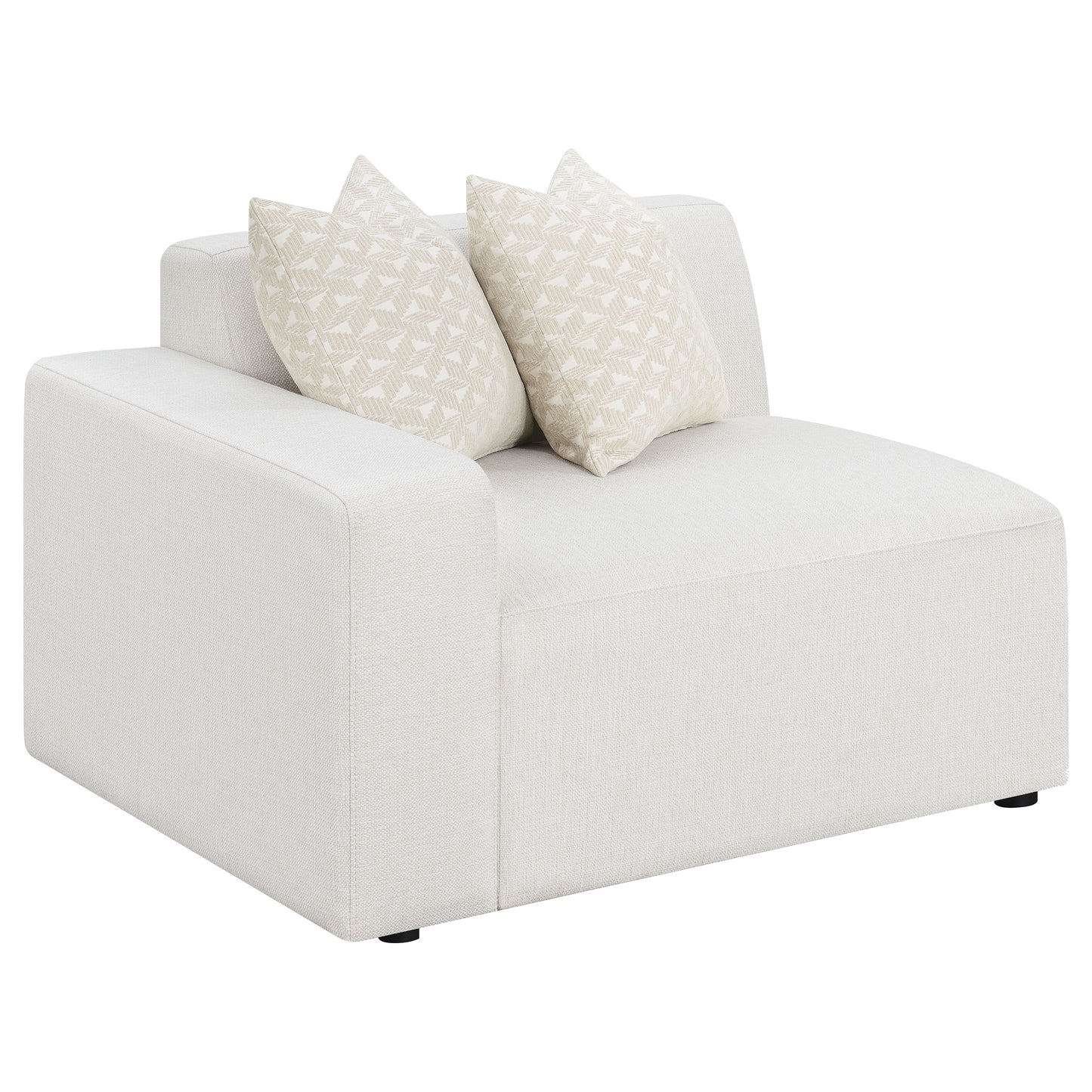 Freddie 6-piece Upholstered Modular Sectional Pearl