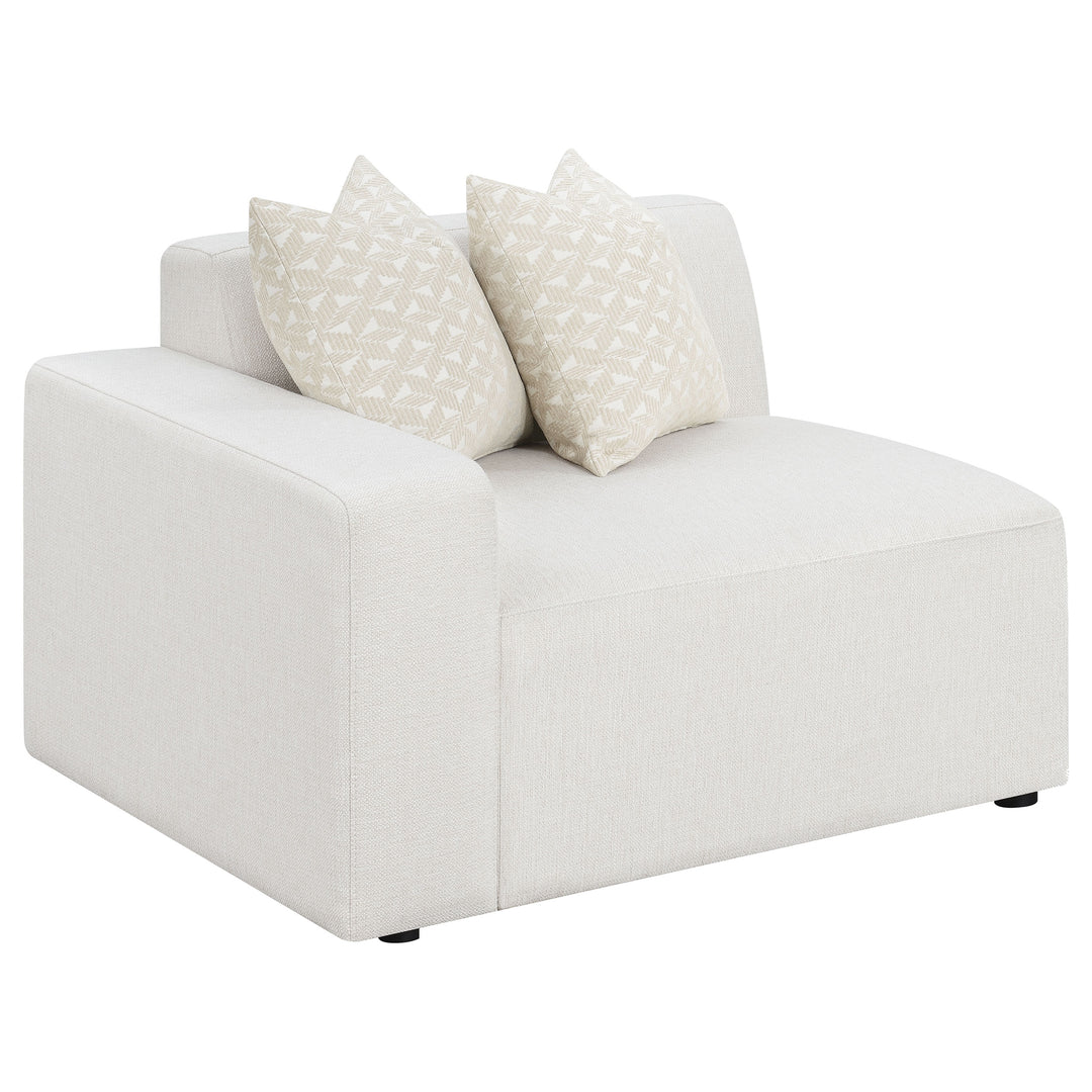 Freddie 7-piece Upholstered Modular Sectional Pearl