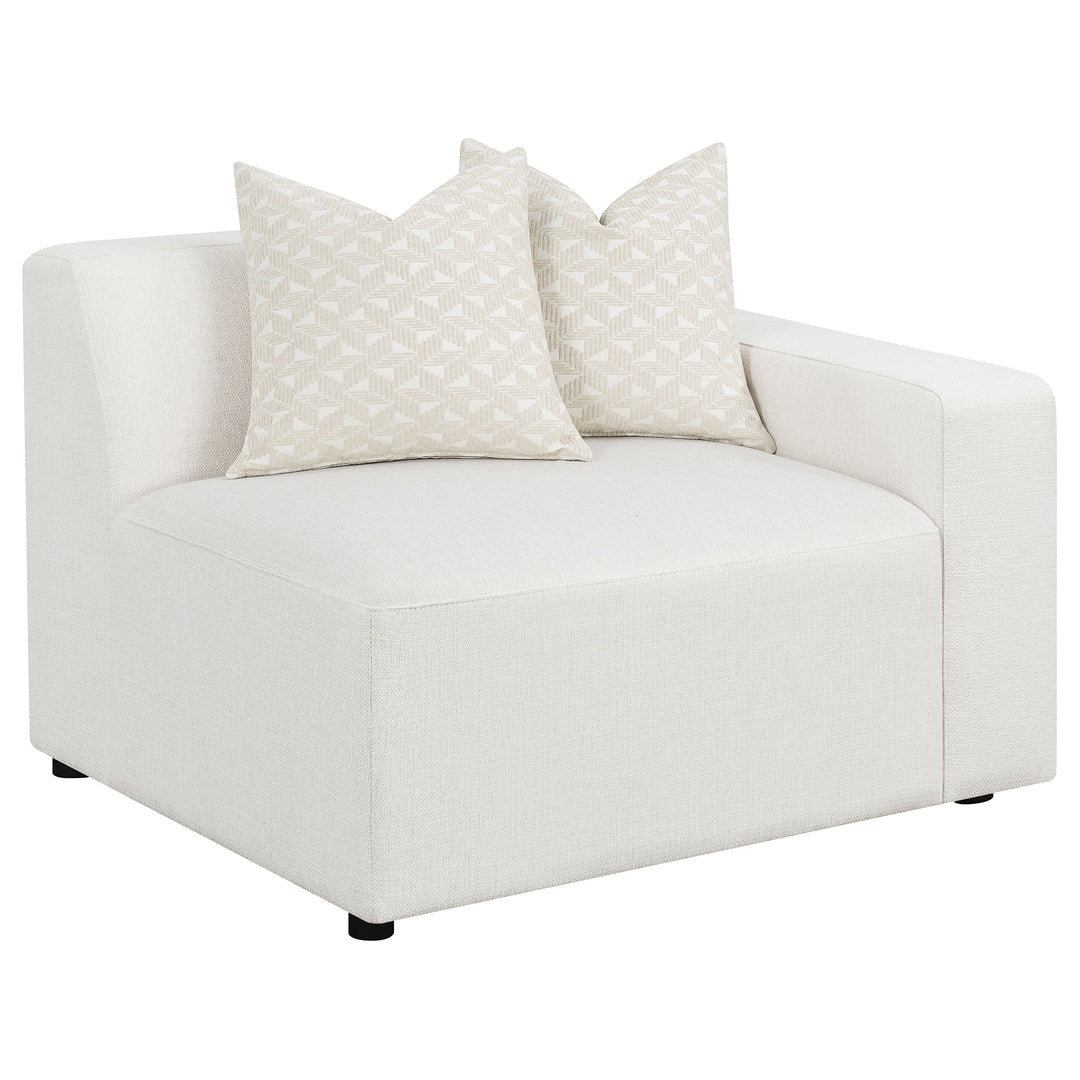 Freddie 7-piece Upholstered Modular Sectional Pearl