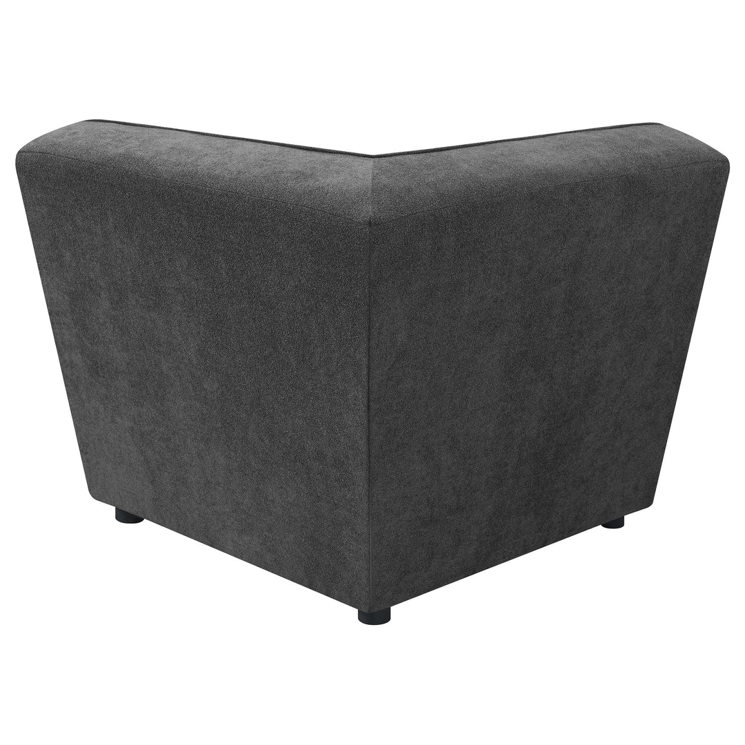 Sunny Upholstered Corner Dark Charcoal